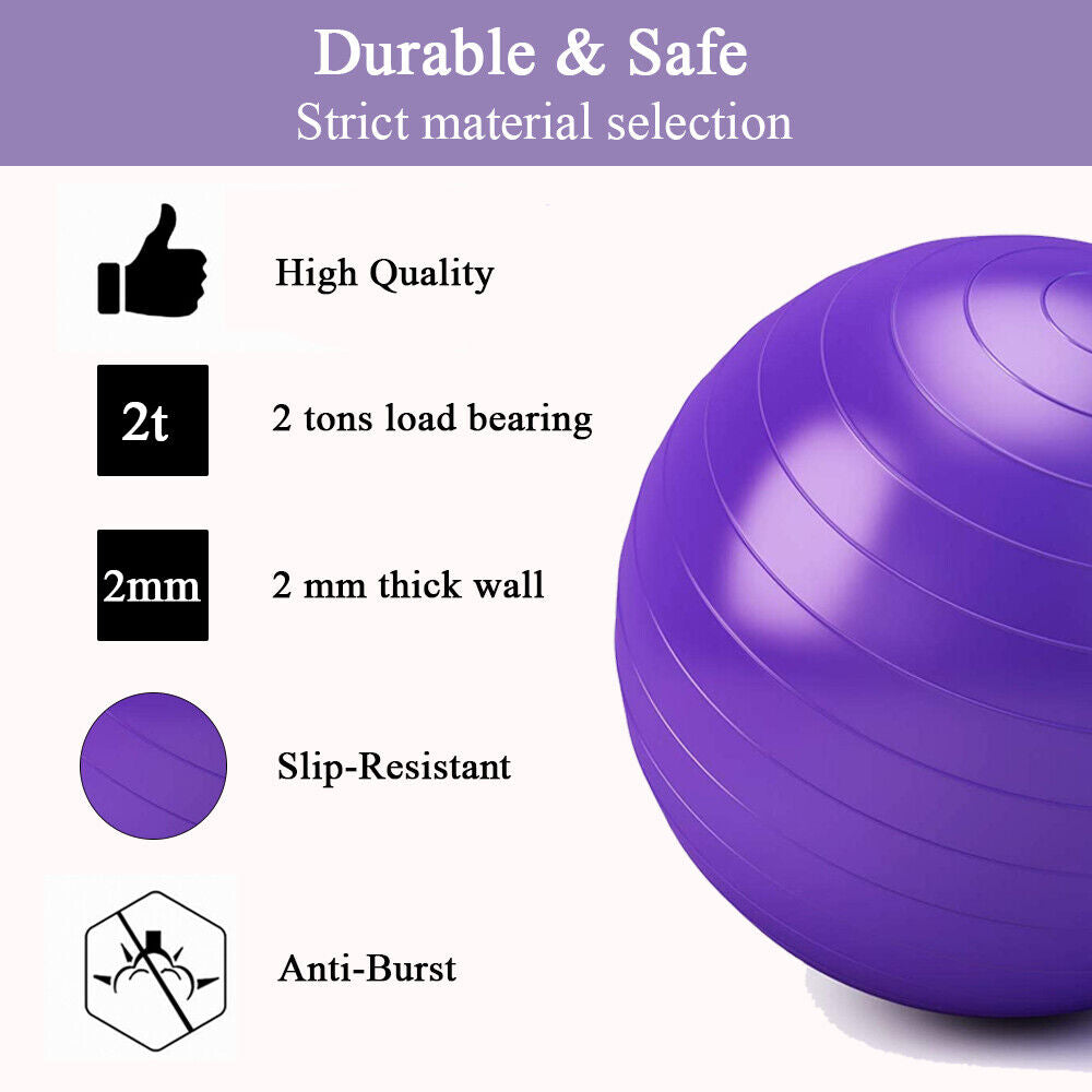 23" 26" 29" Exercise Workout Yoga Ball anti Burst for Fitness Pilates Balance