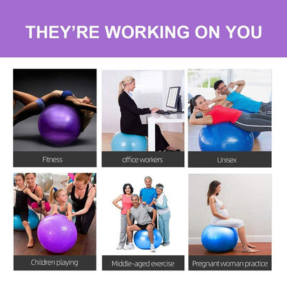 23" 26" 29" Exercise Workout Yoga Ball anti Burst for Fitness Pilates Balance